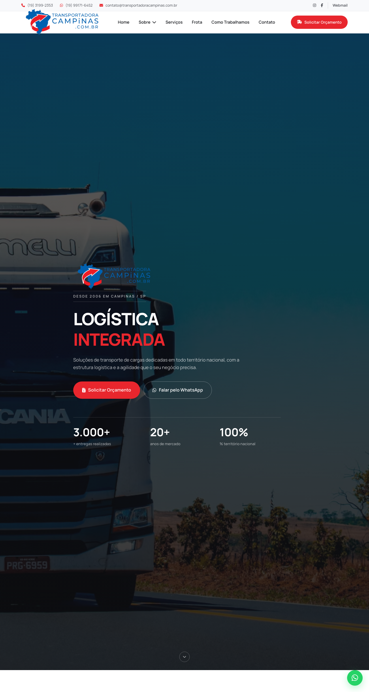 Preview Transportadora Campinas